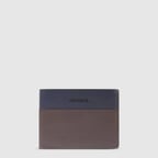 Портмоне Piquadro HARPER (AP) Blue-Dark Brown PU257APR_BLUTM
