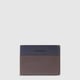 Портмоне Piquadro HARPER (AP) Blue-Dark Brown PU257APR_BLUTM