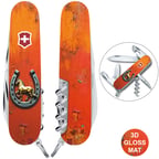 Швейцарский складной нож 91мм Victorinox SPARTAN ZODIAC 3D Счастливая подкова 1.3603.Z5260hk