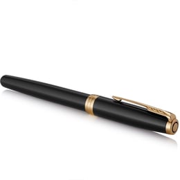 Ручка роллерная Parker SONNET Black Lacquer GT RB