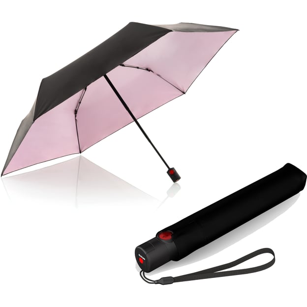 Зонт-автомат Knirps U.200 Ultra Light Duomatic/Black Rose UV Coating Kn95 2200 1009
