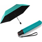 Зонт-автомат Knirps U.200 Ultra Light Duomatic/Turquoise Black UV Coating Kn95 2200 1340