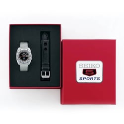 Чоловічий годинник Seiko 5 SPORTS Pepper Black 1968 Recreation Limited Edition SRPL05K1