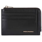 Картхолдер з монетницею Piquadro DAFNE (DF) Black PP4822DFR_N