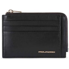 Картхолдер з монетницею Piquadro DAFNE (DF) Black PP4822DFR_N