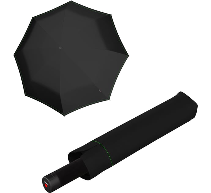 Зонт механический Knirps U.090 Ultra Light XXL Manual/Compact Neon Black Kn95 2090 8395