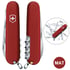 Швейцарський складаний ніж Victorinox HUNTSMAN MAT 1.3713.M0007p