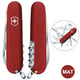 Швейцарский складной нож Victorinox HUNTSMAN MAT 1.3713.M0007p