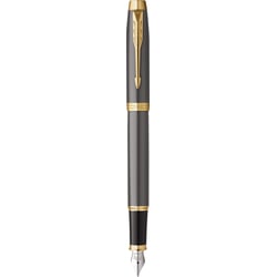 Ручка перьевая Parker IM Grey Lacquer GT FP M