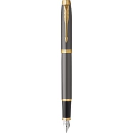 Ручка перова Parker IM Grey Lacquer GT FP M
