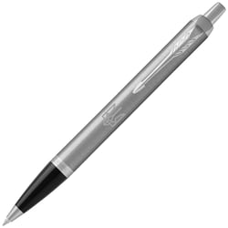 Ручка шариковая Parker IM UKRAINE Stainless Steel CT BP Трезубец белый
