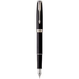 Ручка перьевая Parker SONNET Black Lacquer CT FP M