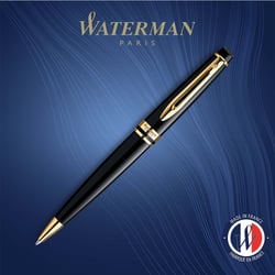 Ручка кулькова Waterman EXPERT Black GT BP
