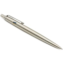 Ручка шариковая Parker JOTTER UKRAINE Stainless Steel CT BP Флаг сине-желтый на колпачке