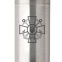 Ручка кулькова Parker JOTTER ARMY Stainless Steel GT BP Емблема ВМС ЗСУ