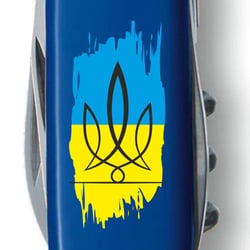 Швейцарский складной нож 91мм Victorinox SPARTAN UKRAINE 1.3603.2_T1026u