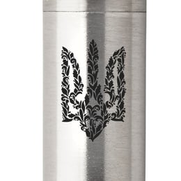 Ручка кулькова Parker JOTTER UKRAINE Stainless Steel GT BP Тризуб квітковий
