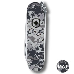 Складной нож 58 мм Victorinox CLASSIC SD ARMY Пиксель синий 0.6223.3.W3942pw