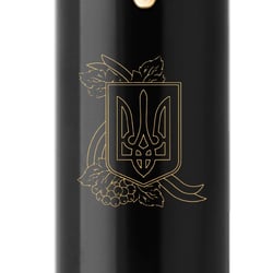 Ручка шариковая Parker IM UKRAINE Black GT BP Герб Украины с калиной