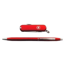 Подарунковий набір (Швейцарський складаний ніж та ручка) Victorinox 4.4401