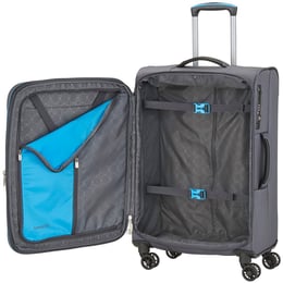 Валіза Travelite CROSSLITE/Anthracite TL089548-04 (Середня)