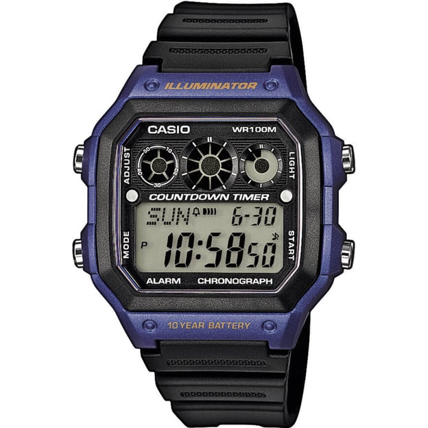 Годинник 42 мм Casio STANDARD Digital AE-1300WH-2AVEF