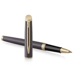 Ручка роллерная Waterman HEMISPHERE Metallic Lava Black GT RB
