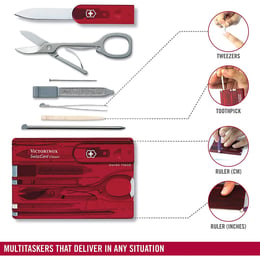 Картка-мультитул Victorinox SWISSCARD 0.7100.T