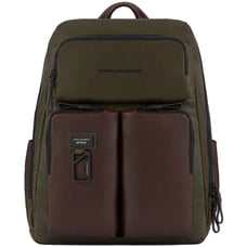 Рюкзак для ноутбука 15″ Piquadro HARPER (AP) Green-Brown CA3349AP_VETM