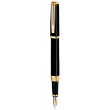 Ручка перова Waterman EXCEPTION Ideal Black GT FP18 F