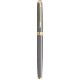 Ручка перова Waterman HEMISPHERE Metallic Stone Grey GT FP F