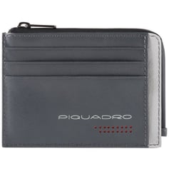 Картхолдер з монетницею Piquadro URBAN Grey-Black PP4822UB00R_GRN