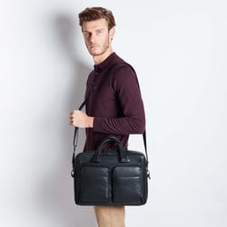 Портфель Piquadro BLACK SQUARE (B3) Black CA2849B3_N
