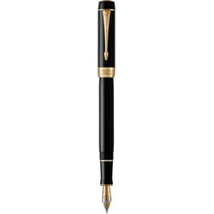 Ручка перьевая Parker DUOFOLD Classic Black GT FP18 F