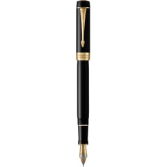Ручка перова Parker DUOFOLD Classic Black GT FP18 F