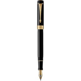 Ручка перьевая Parker DUOFOLD Classic Black GT FP18 F