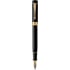 Ручка перьевая Parker DUOFOLD Classic Black GT FP18 F