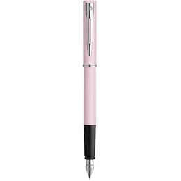 Ручка перова Waterman ALLURE Pastel Pink CT FP F + упаковка картриджів Mini (блістер)
