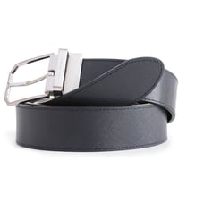Ремень двусторонний Piquadro CINTURA Black-Blue CU5262C74_NBLU