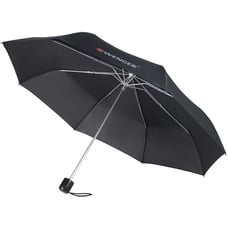 Парасолька механічна Wenger TRAVEL ACCESSORIES Black Wt611887