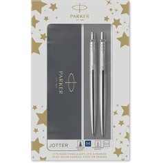 Набір Parker JOTTER Stainless Steel CT BP+PCL (кулькова ручка та олівець)