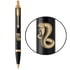 Ручка шариковая Parker IM ZODIAC Black GT BP Деревянная Змея