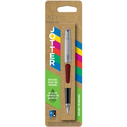 Ручка перова Parker JOTTER Originals Red CT FP M (блістер)