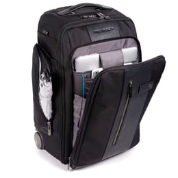 Рюкзак на колесах Piquadro BRIEF 2 (BR2) Black BV4817BR2BM_N
