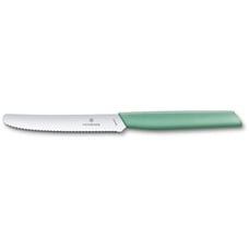 Нож серрейторный 11 см Victorinox SWISS MODERN Tomato&Sausage 6.9006.11W41