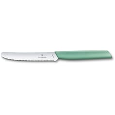 Ніж серейторний 11 см Victorinox SWISS MODERN Tomato&Sausage 6.9006.11W41