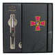 Подарочный набор Parker JOTTER Originals ARMY Black CT BP Эмблема ВСУ (шариковая ручка + блокнот Parker)