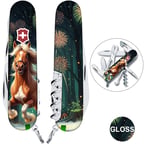 Швейцарский складной нож 91мм Victorinox CLIMBER ZODIAC Конь-победитель 1.3703.3.Z5300pk