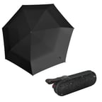 Парасолька механічна Knirps X1 Manual/2Glam Black Ecorepel Kn95 6010 8508