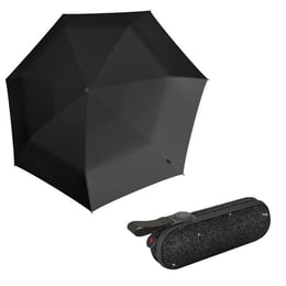 Парасолька механічна Knirps X1 Manual/2Glam Black Ecorepel Kn95 6010 8508